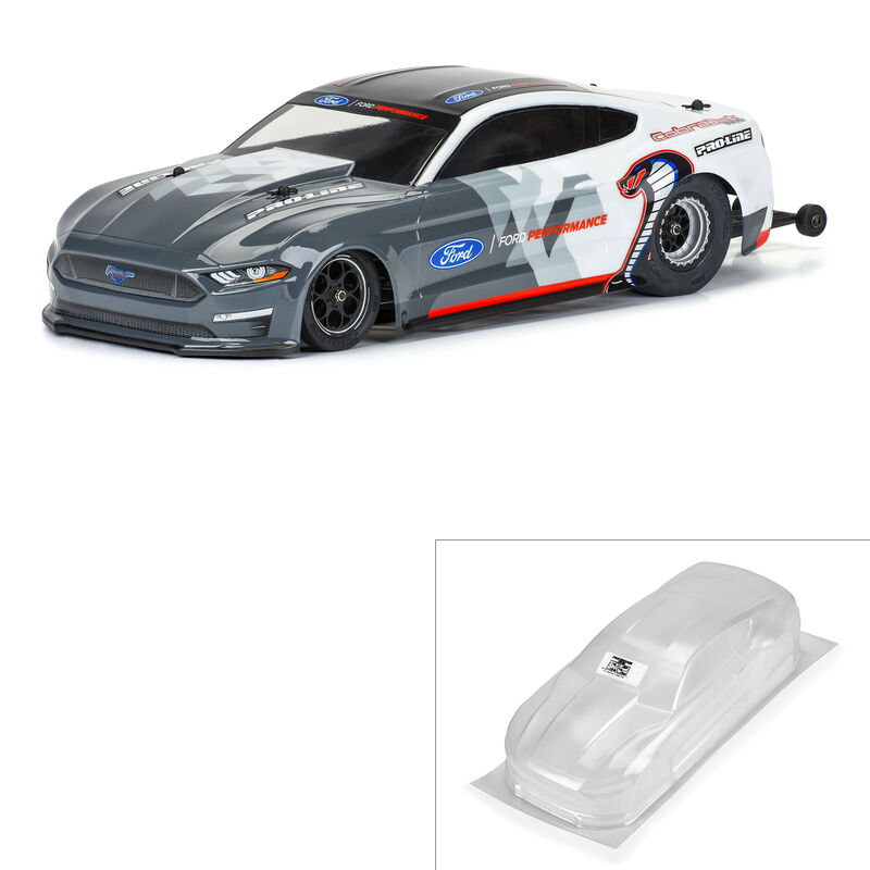 Pro-Line Racing 1/16 2021 Ford Mustang Cobra Jet Clear Body: Losi