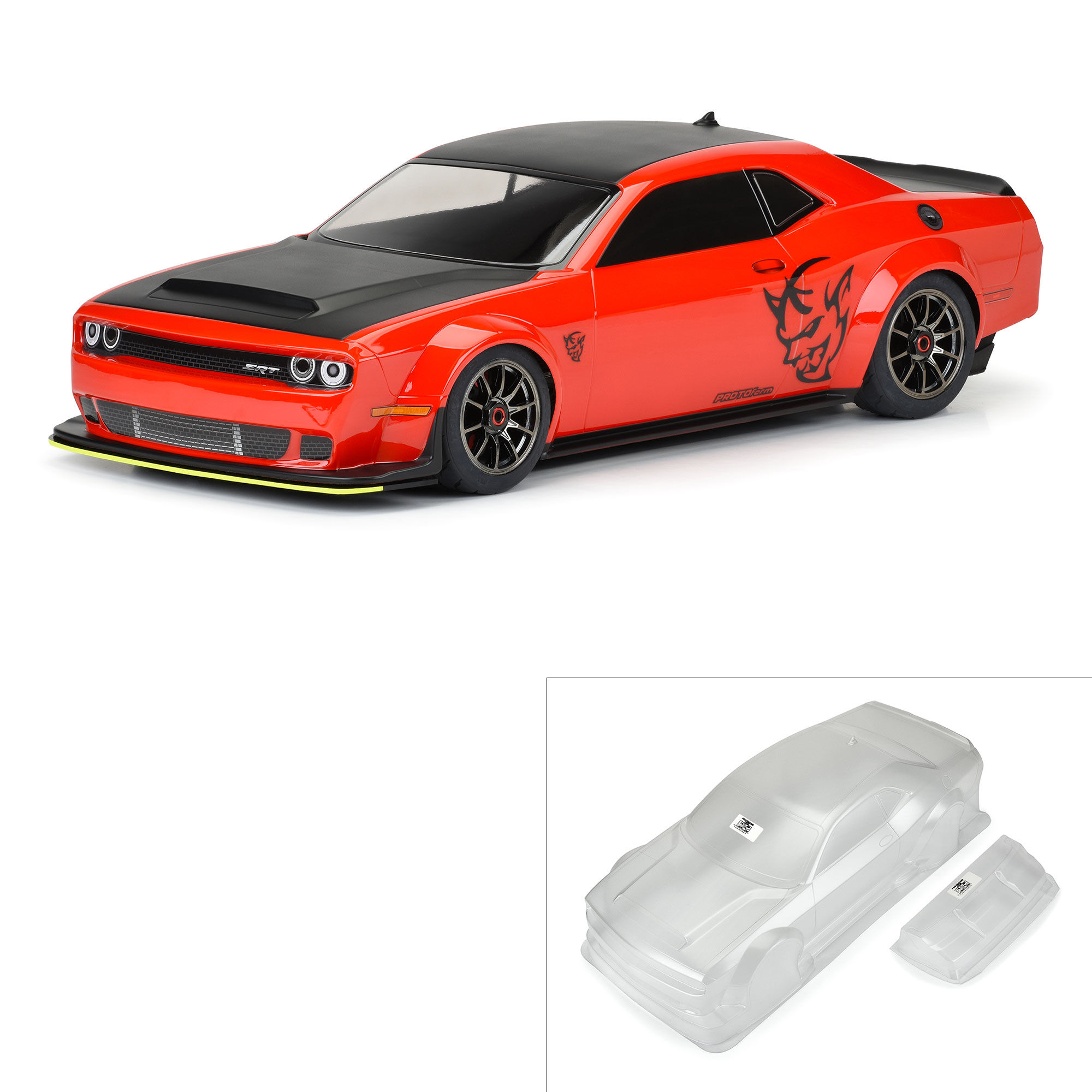 Dodge challenger cheap rc body