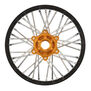 1/4 Pro-Spec Aluminum V2 Bead Rear Wheel Black/Gold (1): Promoto-MX