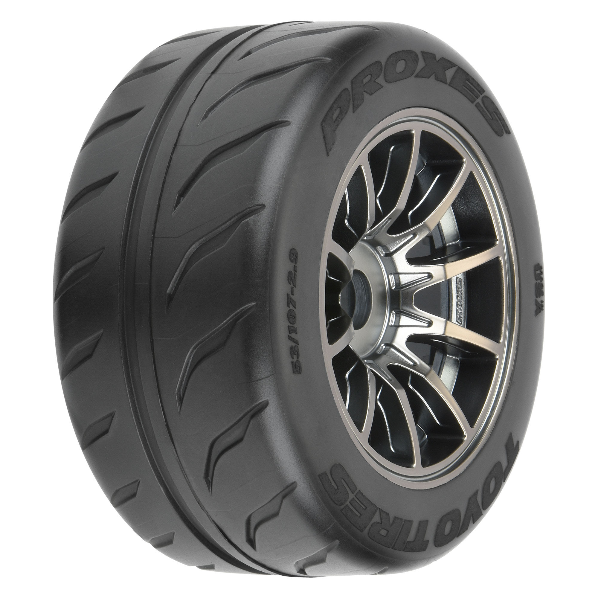 Pro-Line Racing 1/7 Toyo Proxes R888R S3 Rear 53/107 2.9 BELTED MTD 17mm  Spectre (2) | Pro-Line