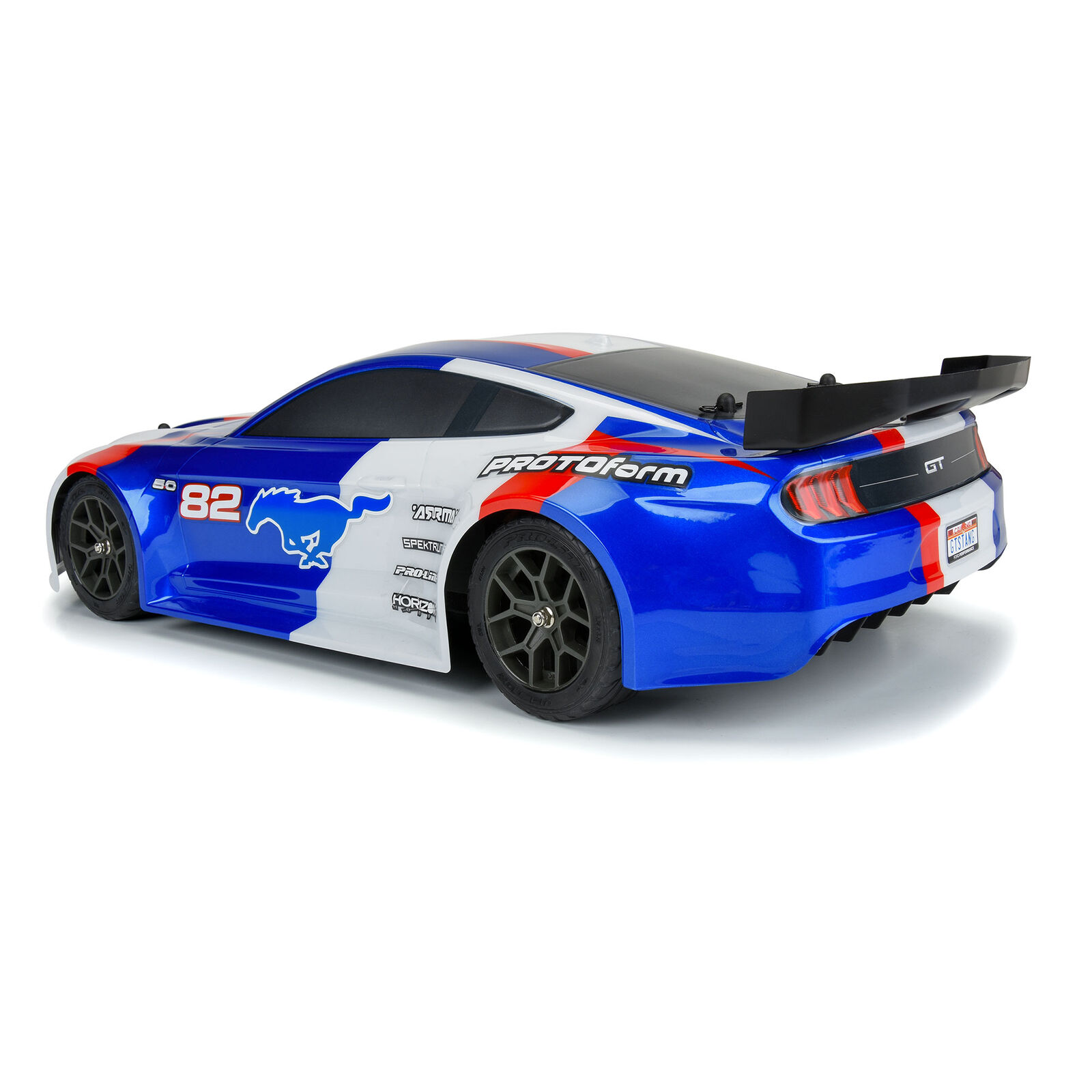 & Infraction Racing Vendetta 1/8 Painted (Blue): 2021 | PROTOform 3S - Ford Body Mustang Pro-Line Pro-line
