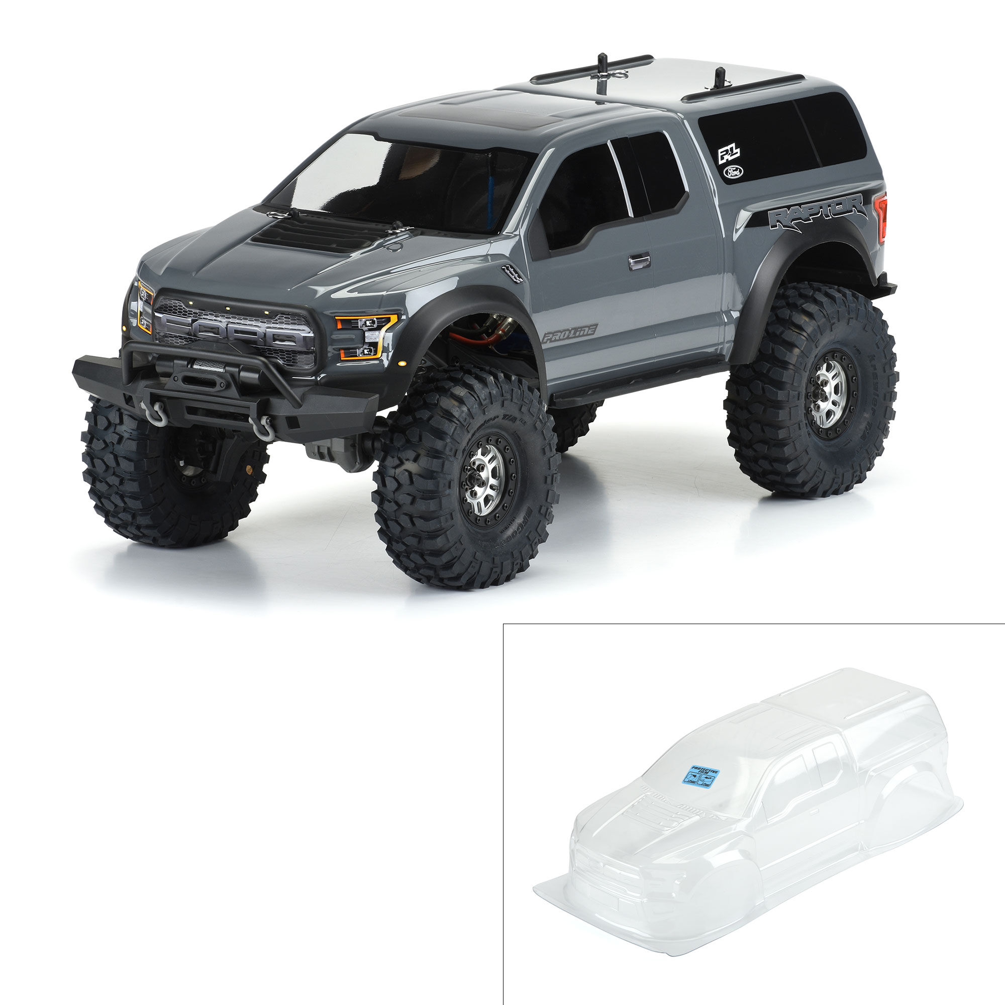 Pro-Line Racing 1/10 2017 Ford F-150 Raptor Clear Body 12.8