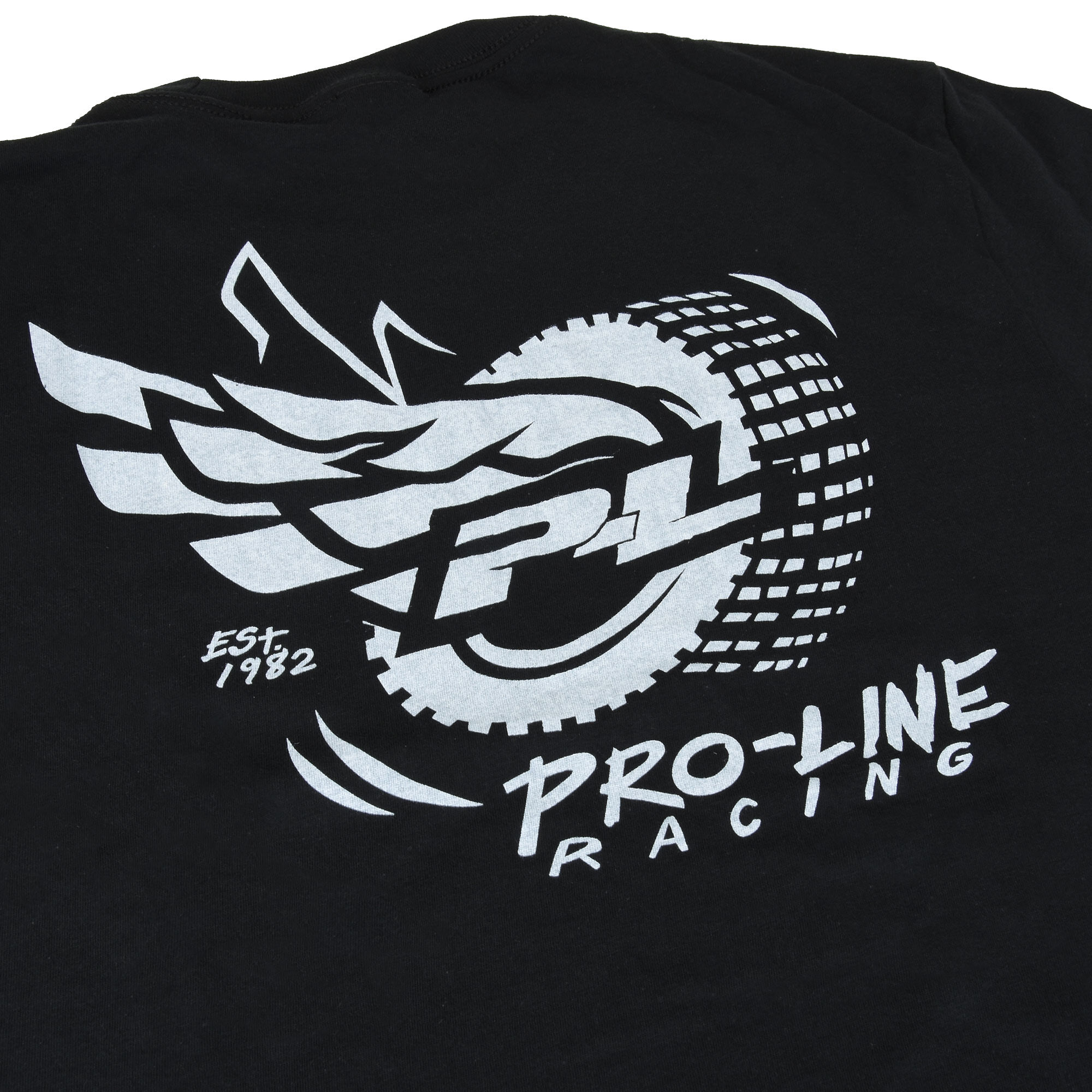 Pro-Line Racing Pro-Line Wings Black T-Shirt, Large | Pro-Line