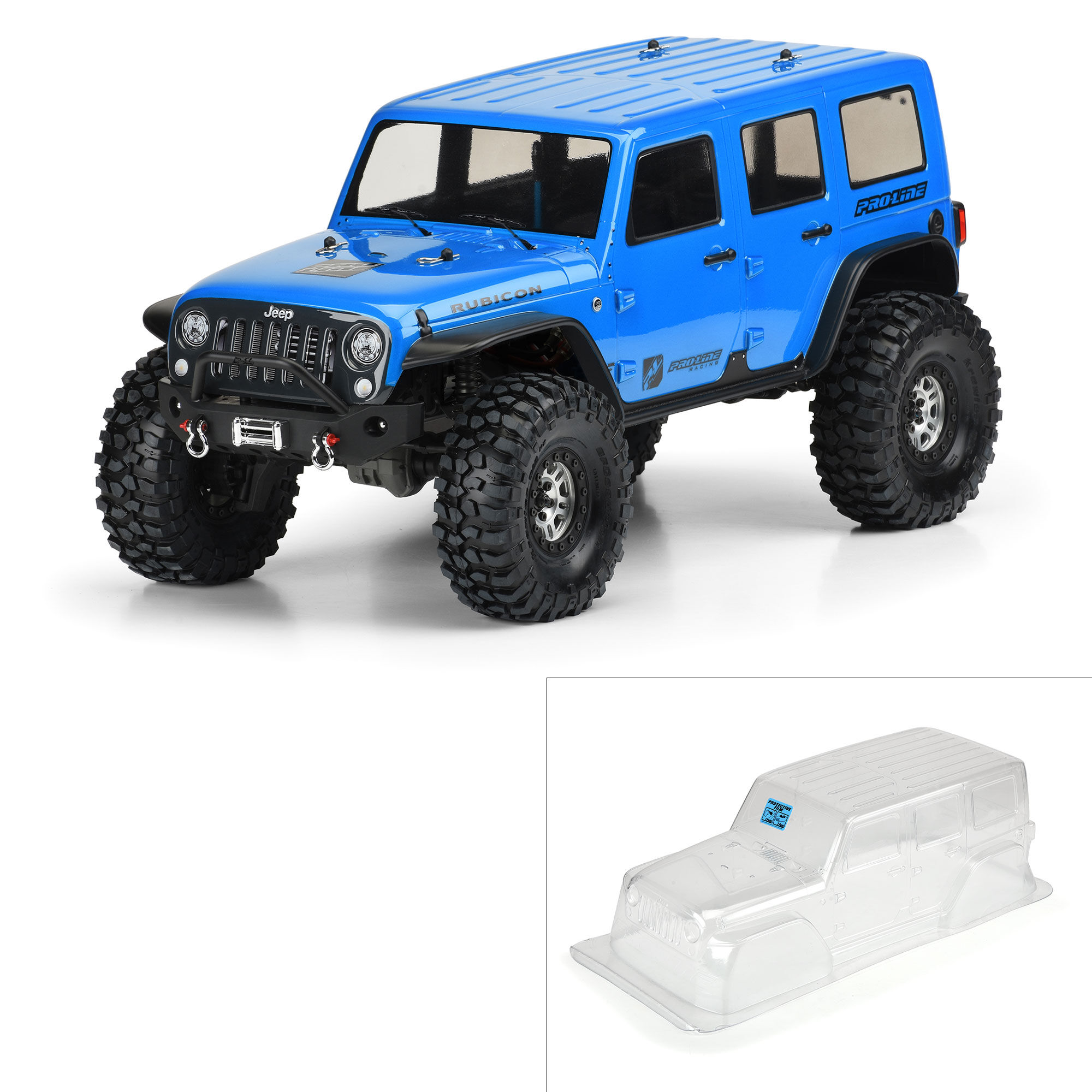 Trx4 jeep on sale wrangler body