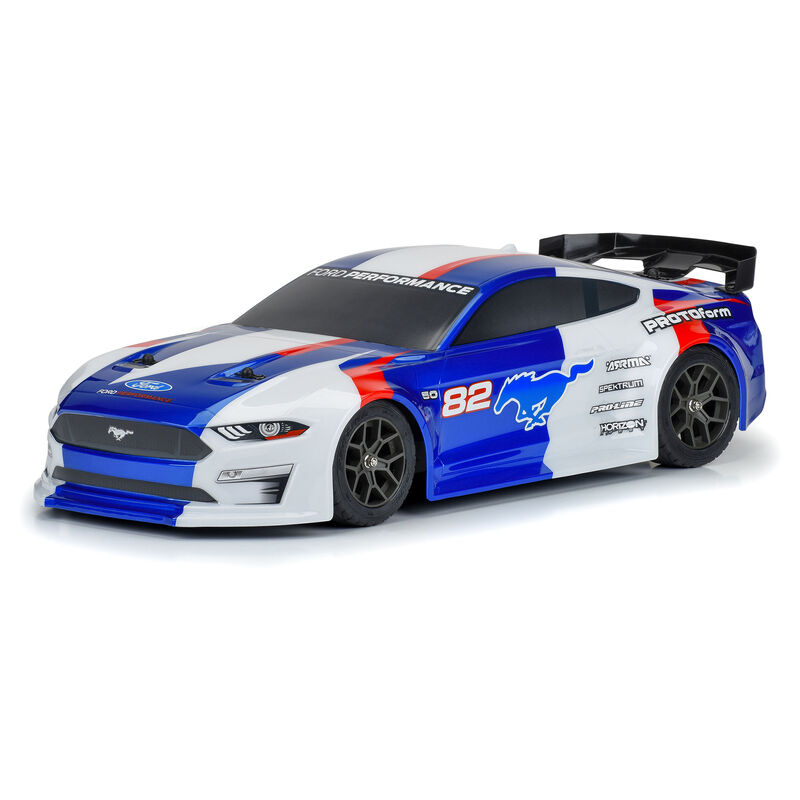 PROTOform - Pro-line Mustang Vendetta (Blue): | 1/8 3S Infraction & Body Racing Painted Pro-Line Ford 2021