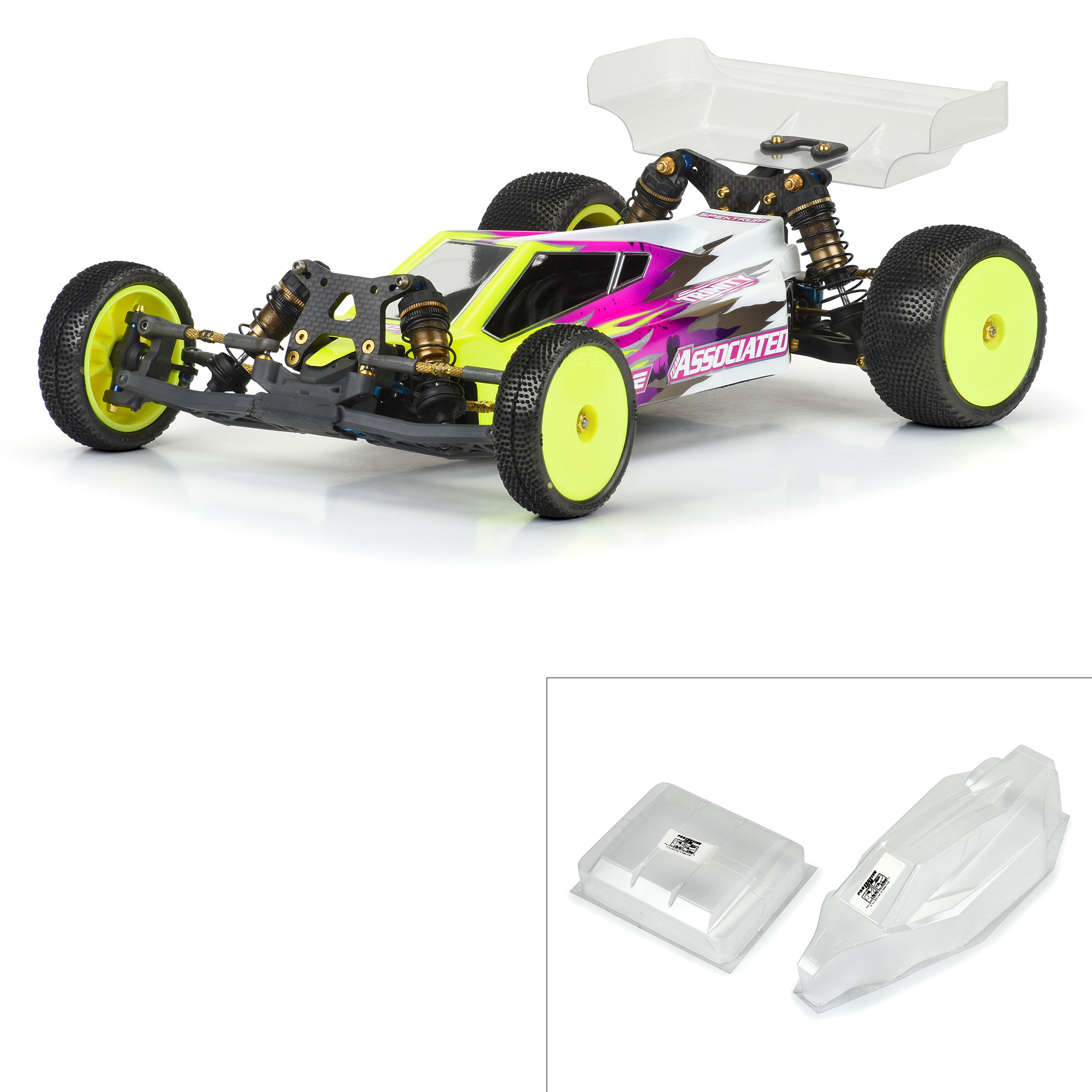 Pro-Line Racing 1/10 Sector Light Weight Clear Body: AE B6.4 | Pro 