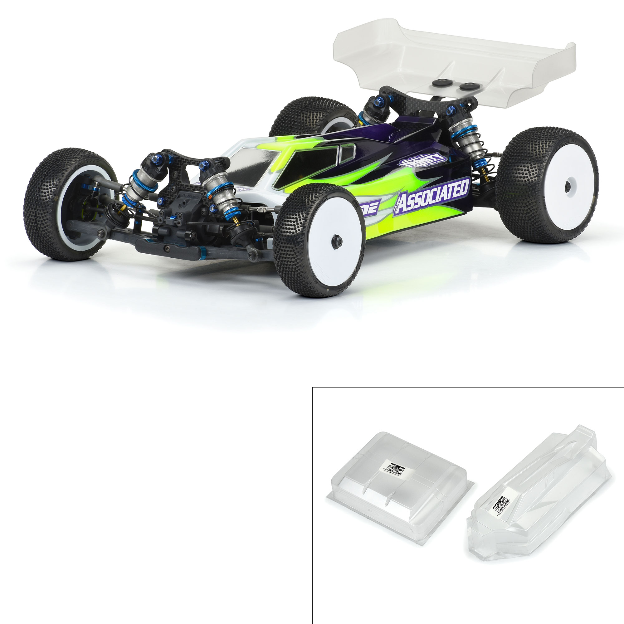 Pro-Line Racing 1/10 Sector Light Weight Clear Body: AE B74.2 