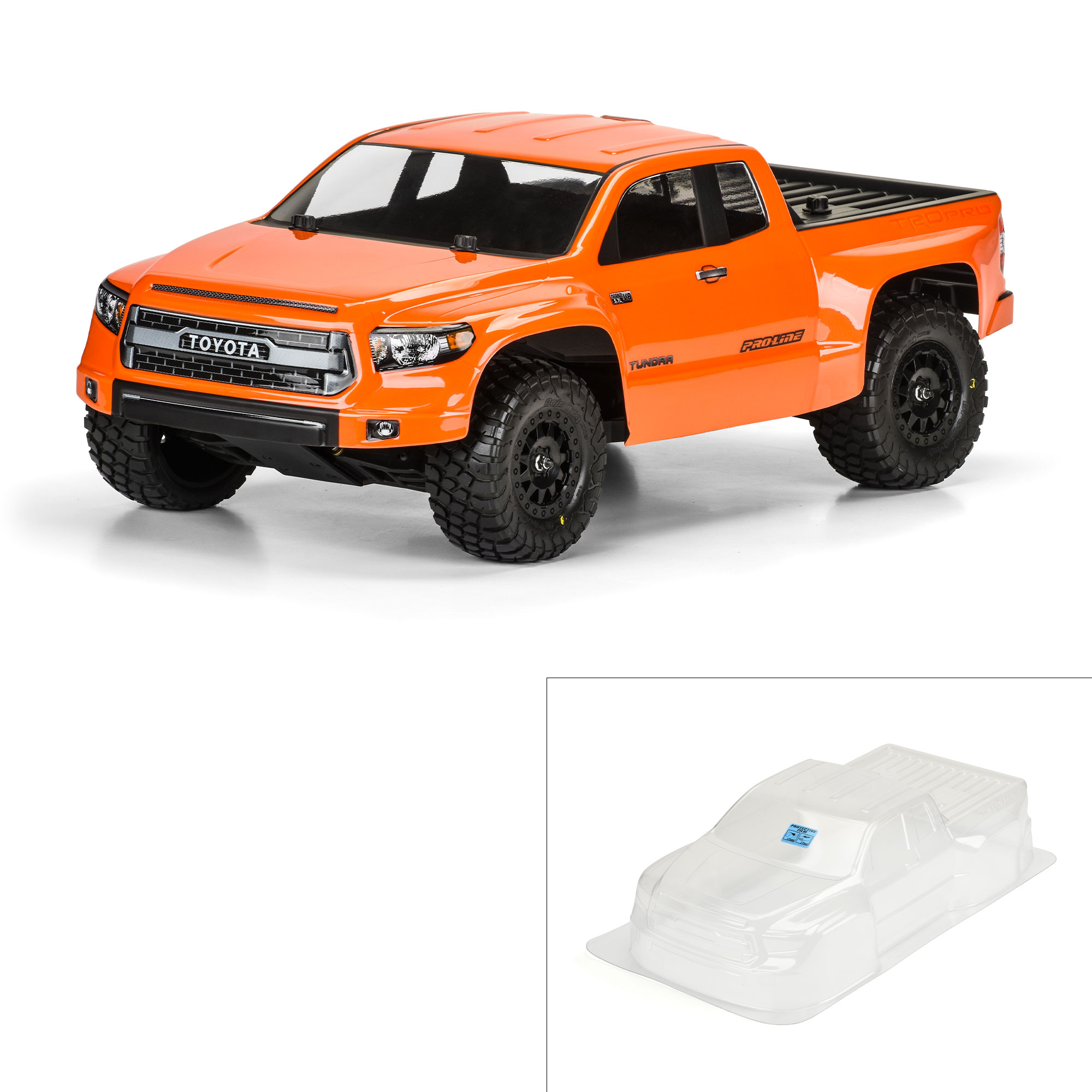 Pro-Line Racing 1/10 Toyota Tundra TRD Pro True Scale Clear Body