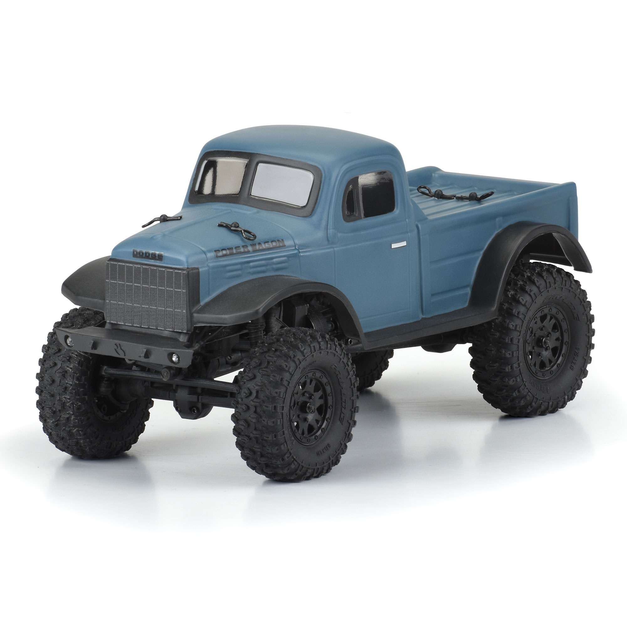 1/24 1946 Dodge Power Wagon Clear Body: SCX24 JLU