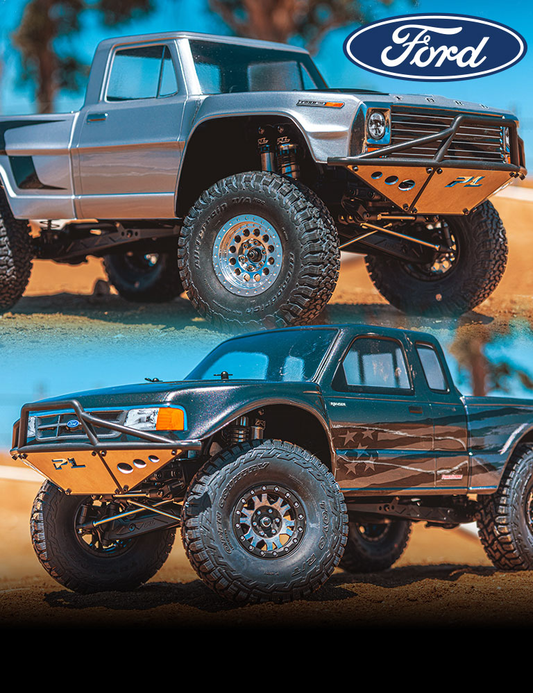 1993 Ford® Ranger & 1967 Ford® F-100 Pre-Runner Clear Bodies